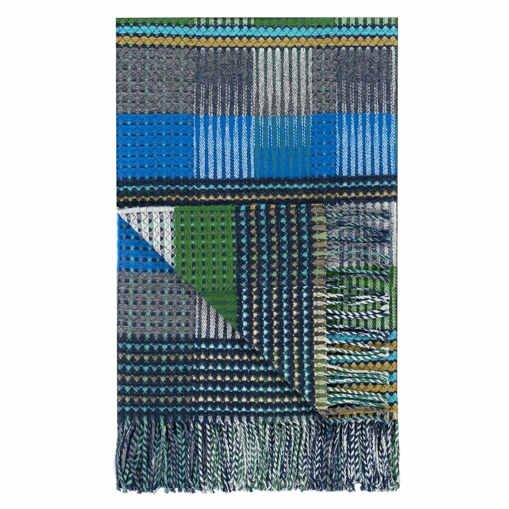 Blankets & Plaids | Blanket Tasara Cobalt Blankets & Plaids Blankets & Plaids