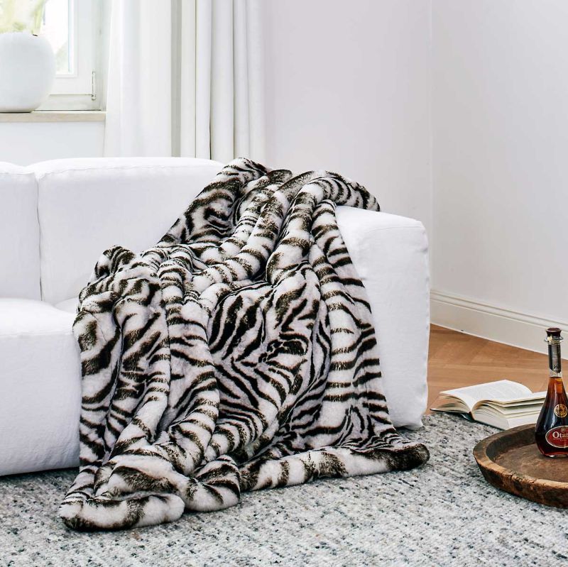 Blankets & Plaids | Blanket Tiger Faux Fur Blankets & Plaids Blankets & Plaids