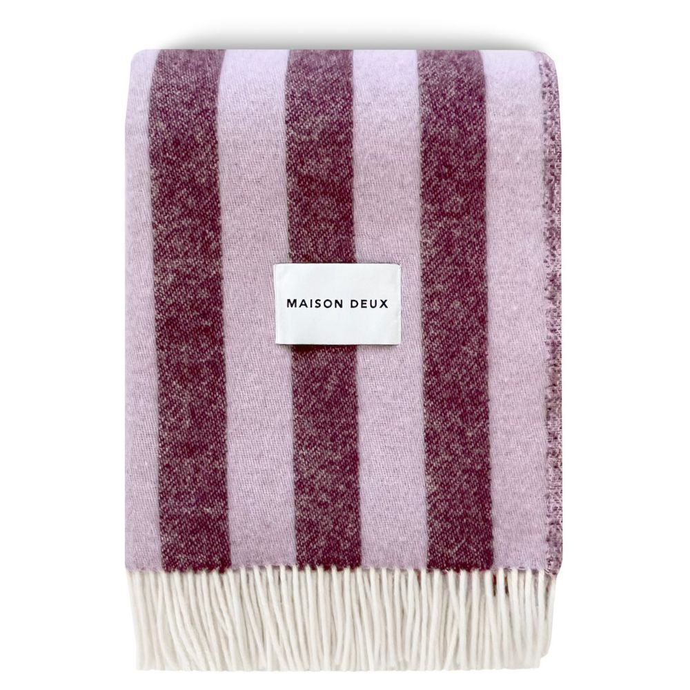 Blankets & Plaids | Candy Wrap Blanket Purple-Aubergine Blankets & Plaids Blankets & Plaids