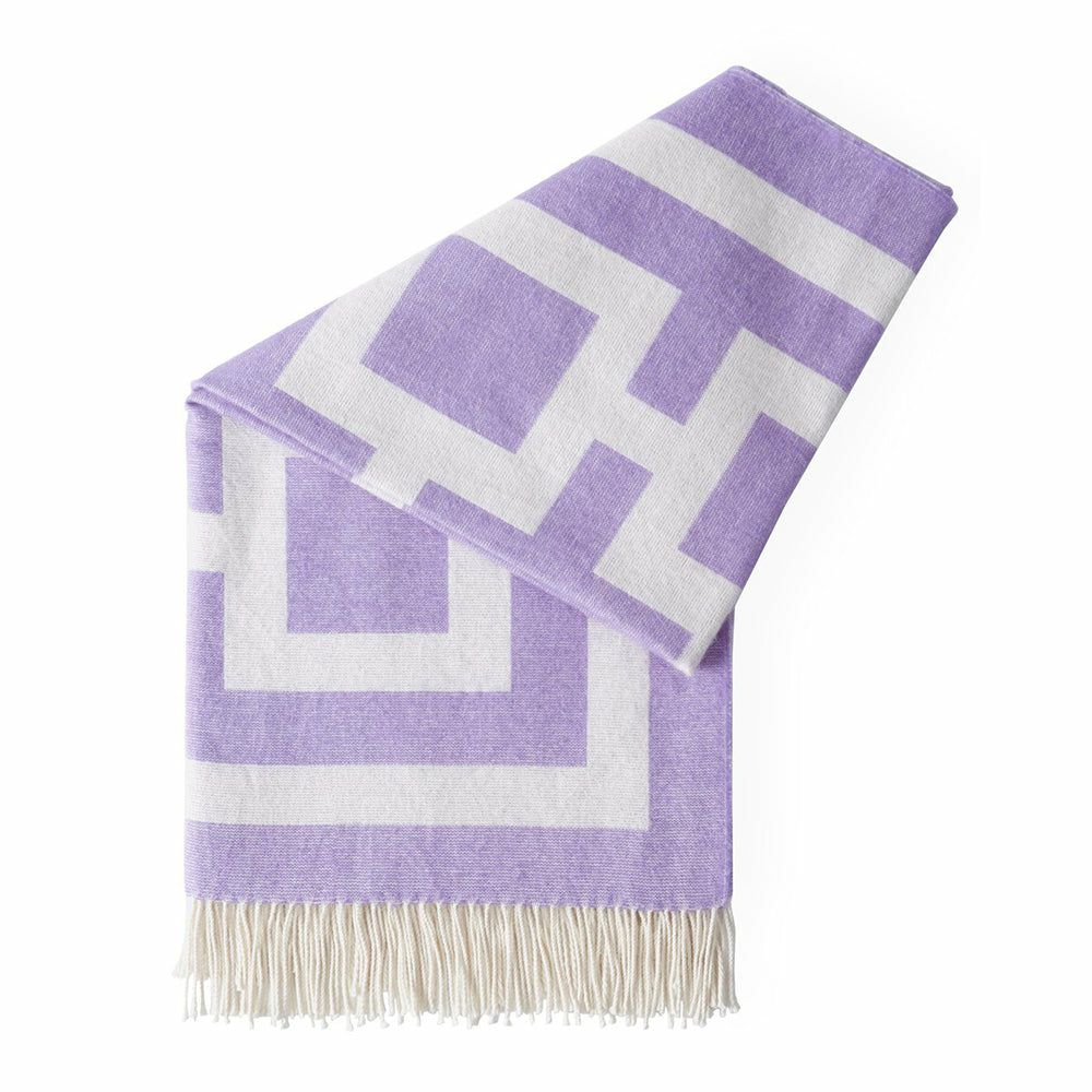 Blankets & Plaids | Throw Nixon Alpaca Wool Lavender Blankets & Plaids Blankets & Plaids