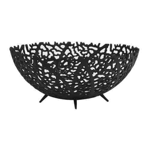 Cake stands & decorative bowls | Bowl Galaxa Black Matt Ø35.5X14 Cm Cake stands & decorative bowls Cake stands & decorative bowls