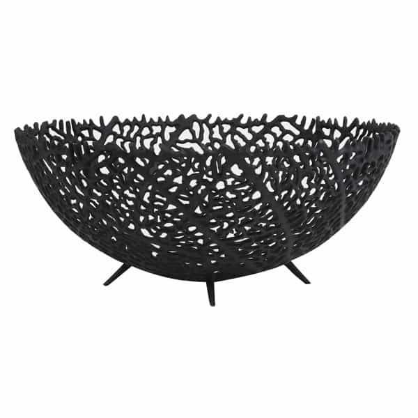 Cake stands & decorative bowls | Bowl Galaxa Matt Black Ø46X18 Cm Cake stands & decorative bowls Cake stands & decorative bowls