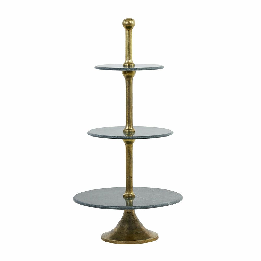 Cake stands & decorative bowls | Cake Stand Vermentino Marble In Green Ø51X100 Cm Cake stands & decorative bowls Cake stands & decorative bowls