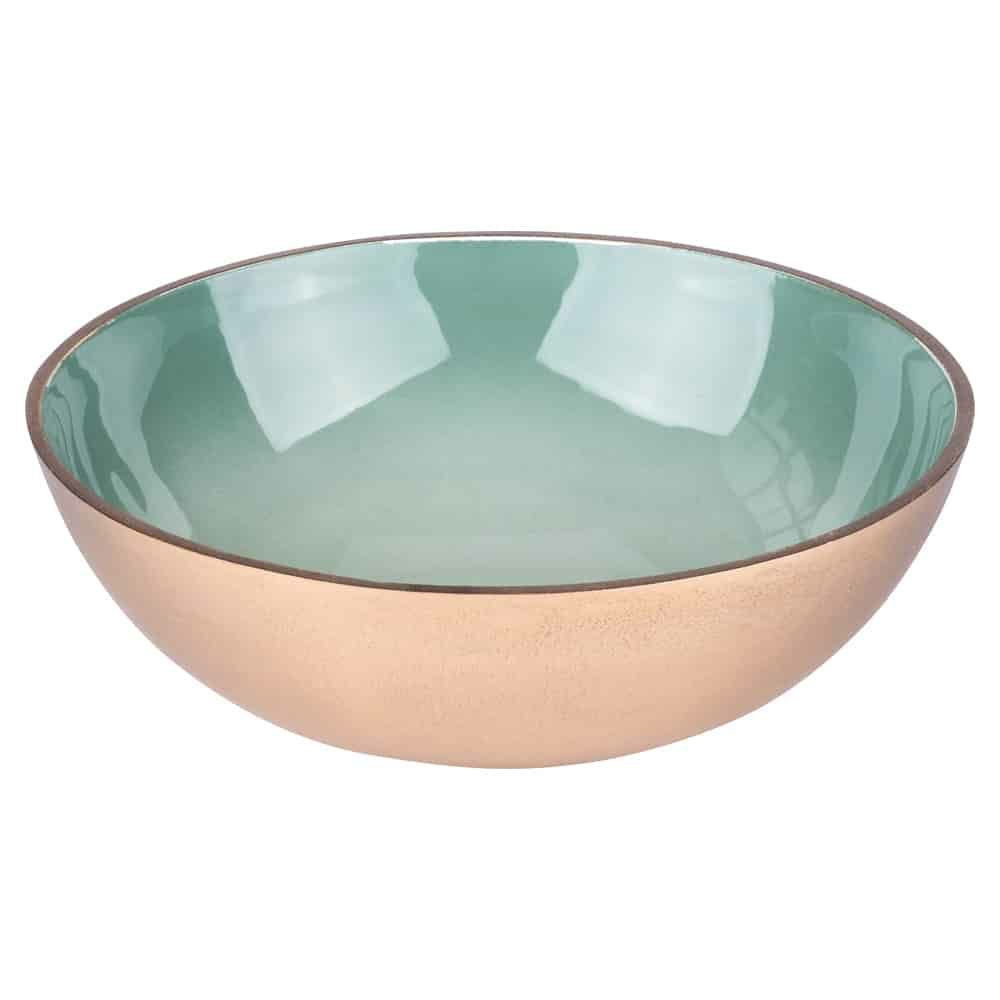 Cake stands & decorative bowls | Decorative Bowl Fade Silver-Green Ø21X7Cm Cake stands & decorative bowls Cake stands & decorative bowls