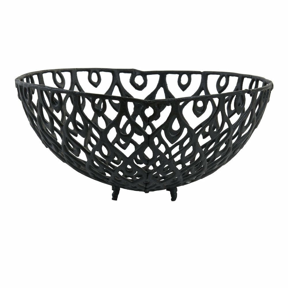 Cake stands & decorative bowls | Decorative Bowl Galuxa, Matt Black, Ø39X17 Cm Cake stands & decorative bowls Cake stands & decorative bowls