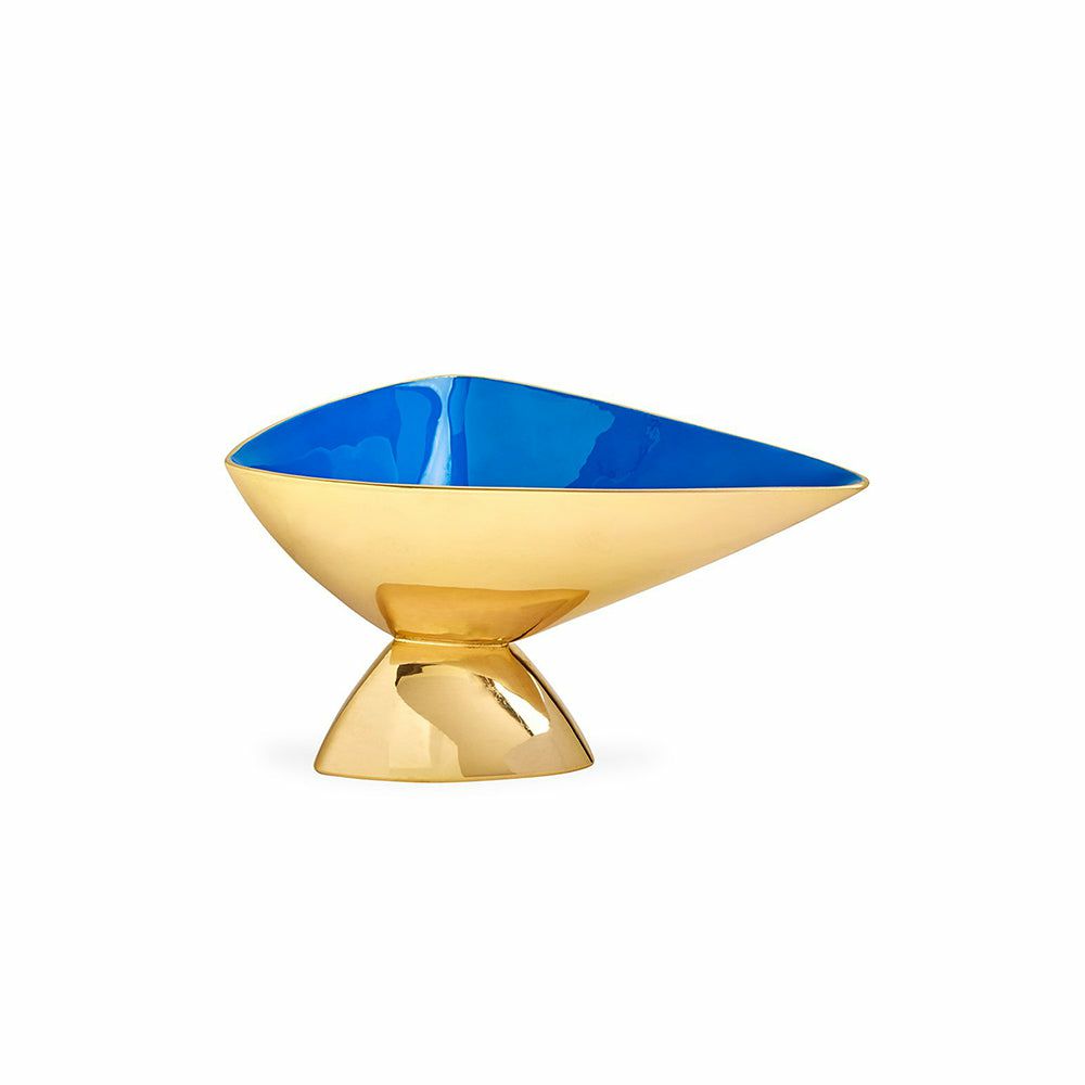 Cake stands & decorative bowls | Decorative Bowl Small Anvil Blue + Gold Cake stands & decorative bowls Cake stands & decorative bowls