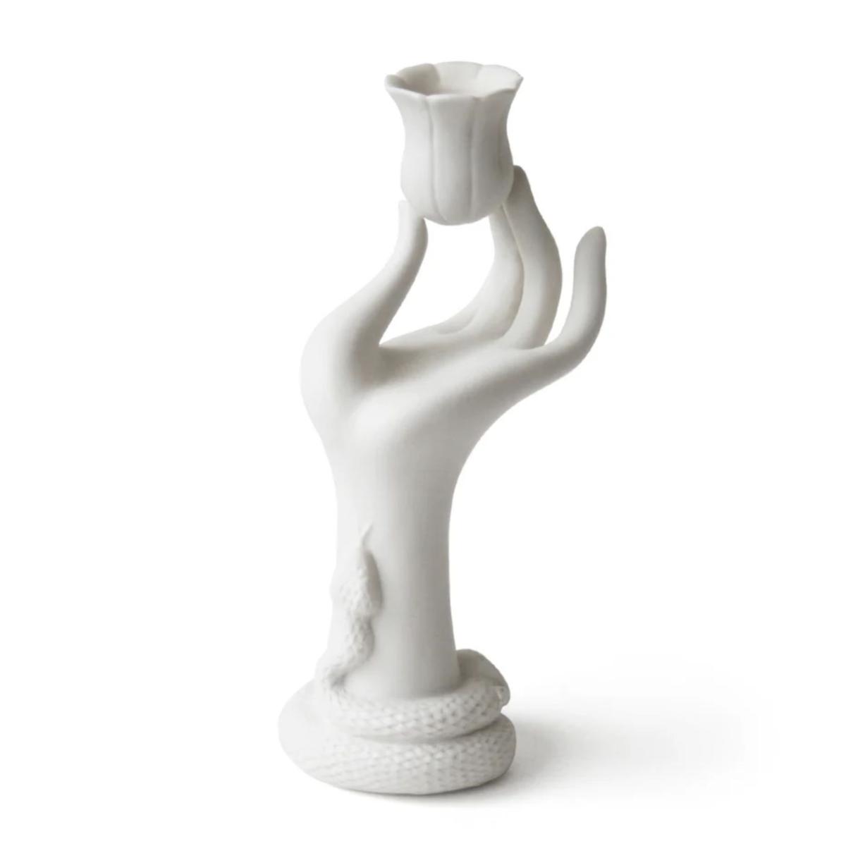 Candlesticks & candle holders | Candle Holder Eve Made Of Porcelain Candlesticks & candle holders Candlesticks & candle holders