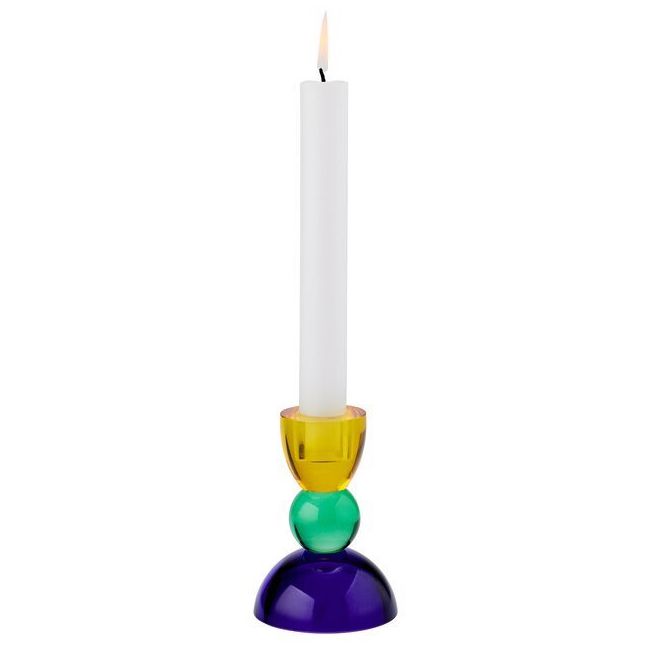 Candlesticks & candle holders | Candle Holder Sari Ball Yellow, Green, Blue Candlesticks & candle holders Candlesticks & candle holders