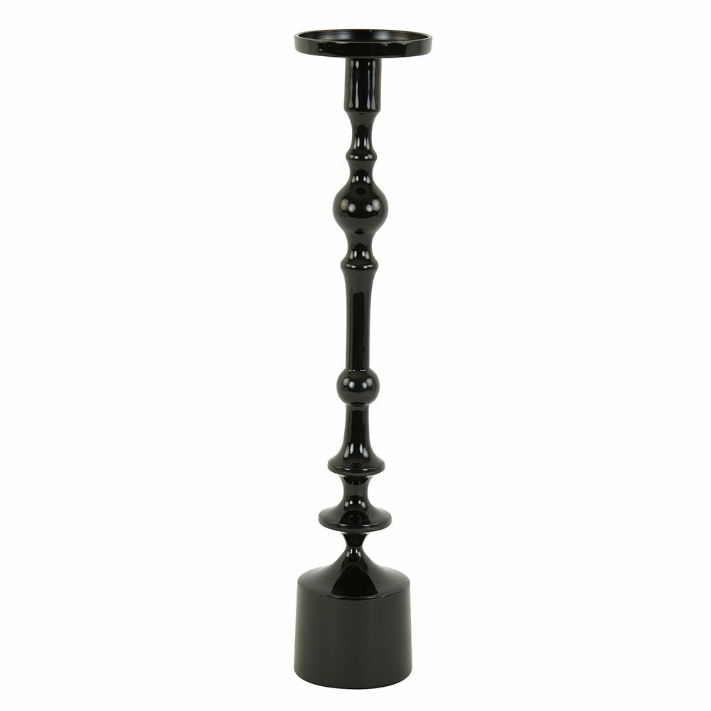 Candlesticks & candle holders | Candle Holder Sheva Shiny Black, H54 Cm Candlesticks & candle holders Candlesticks & candle holders