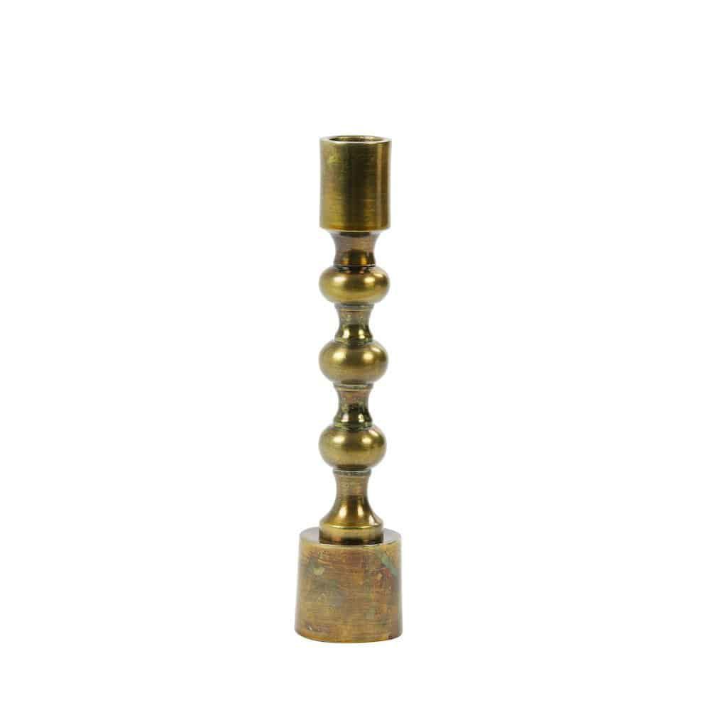 Candlesticks & candle holders | Candlestick Babimo Antique Bronze Ø4.5X20 Cm Candlesticks & candle holders Candlesticks & candle holders