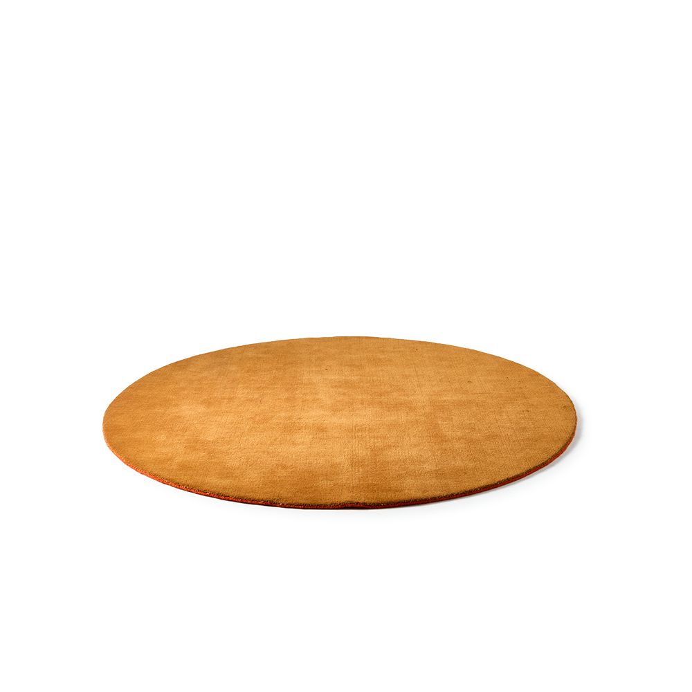 Carpets & Furs | Carpet Outline Rug Round Cognac Ø200 Cm Carpets & Furs Carpets & Furs