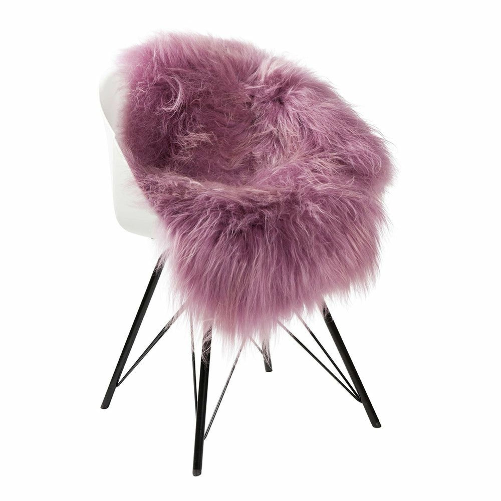 Carpets & Furs | Sheepskin ‘Island’ Dark Pink 90X60Cm Carpets & Furs Carpets & Furs