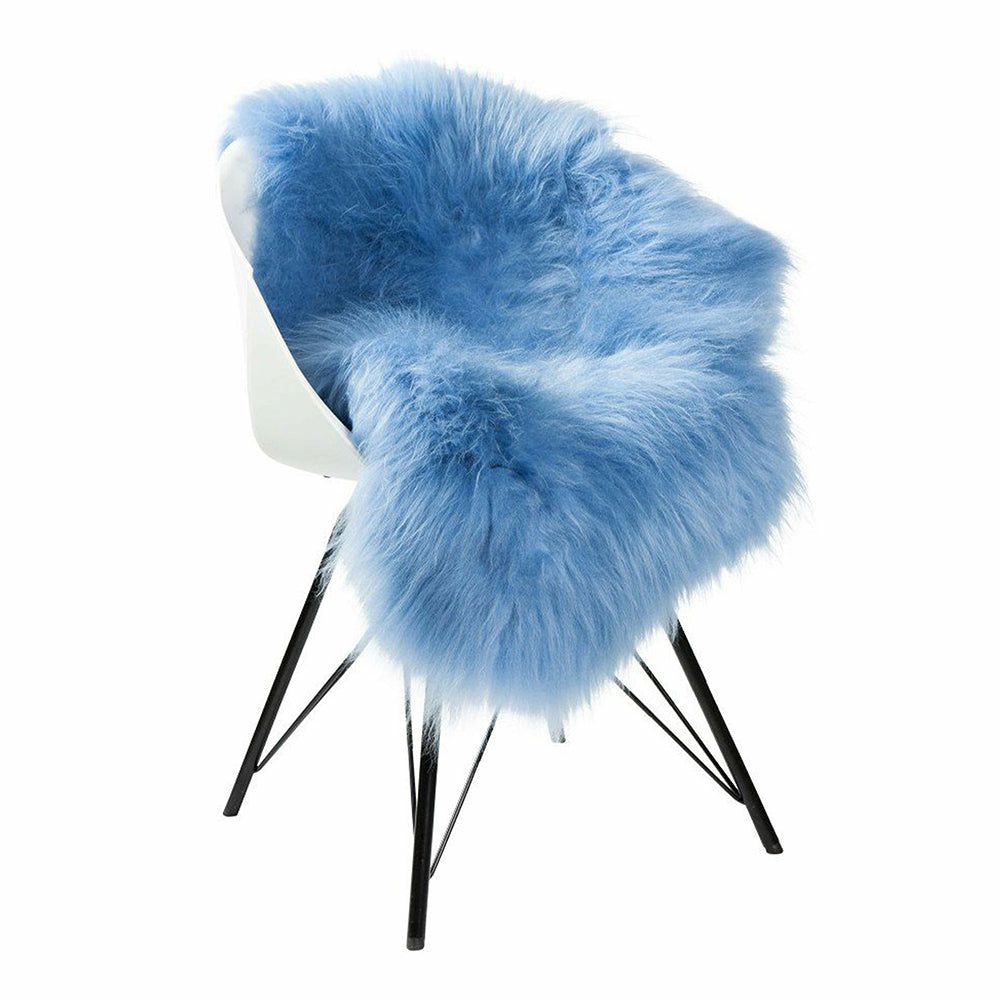 Carpets & Furs | Sheepskin ‘Island’ Light Blue 90X60Cm Carpets & Furs Carpets & Furs