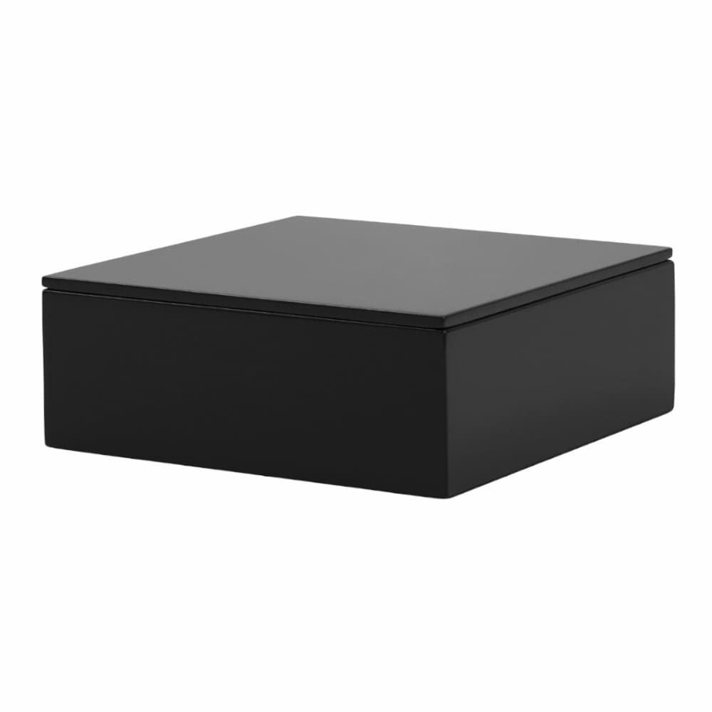 Ceramic jars & storage jars | Box Spa M 19X7X19Cm Black Ceramic jars & storage jars Ceramic jars & storage jars