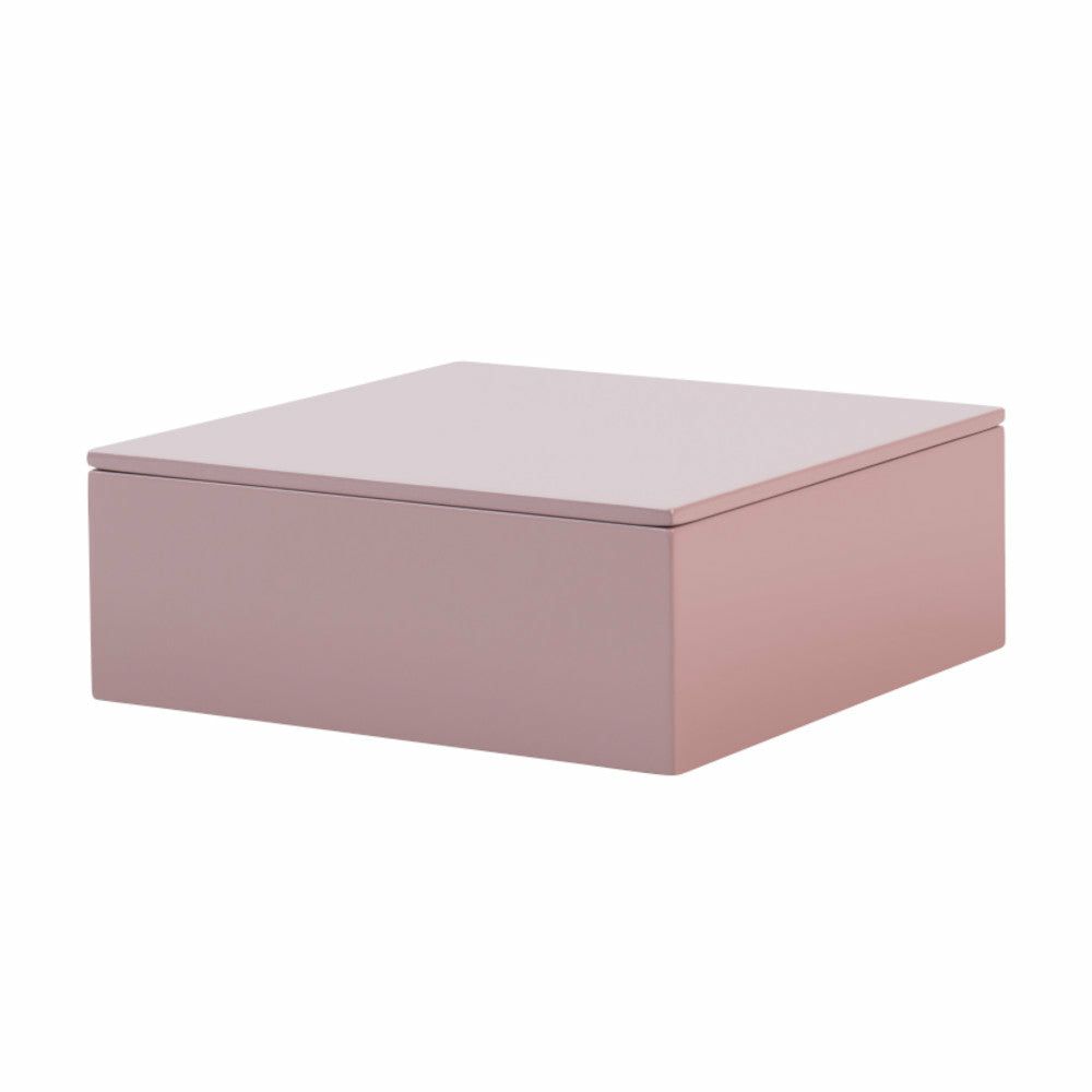 Ceramic jars & storage jars | Box Spa S 19X19X7Cm Dusty Rosé Ceramic jars & storage jars Ceramic jars & storage jars