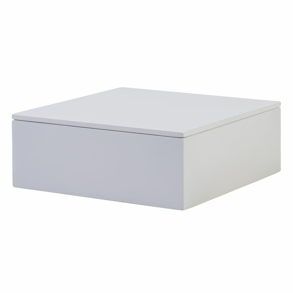 Ceramic jars & storage jars | Box Spa S 19X19X7Cm White Ceramic jars & storage jars Ceramic jars & storage jars