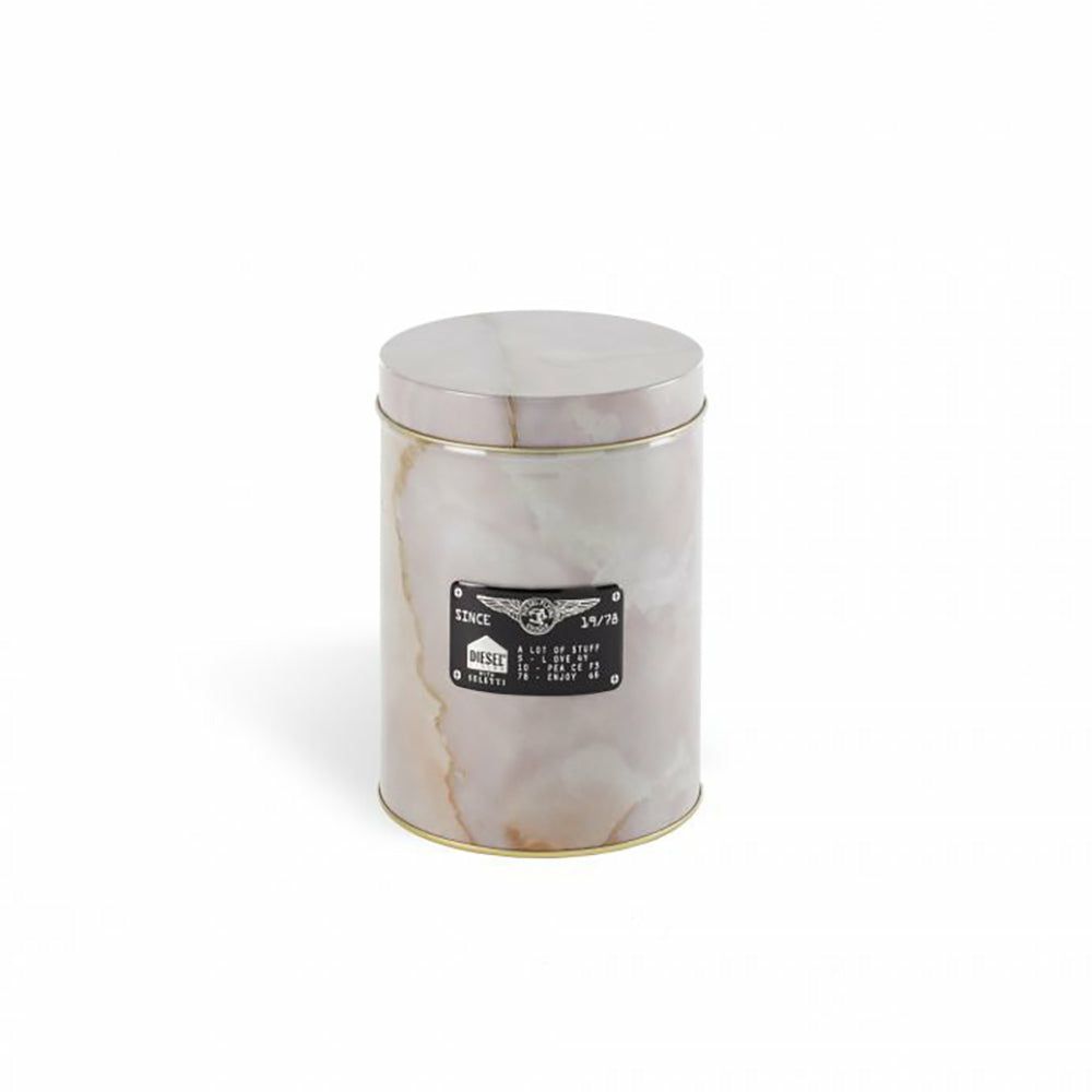 Ceramic jars & storage jars | Metal Box ‘Alumarble Round’ Round Ceramic jars & storage jars Ceramic jars & storage jars