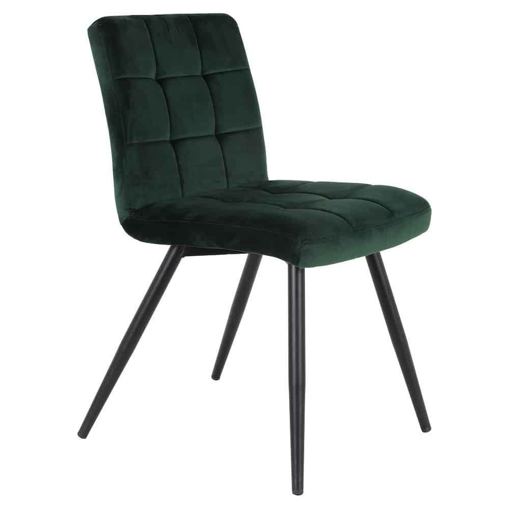 Chairs & Dining Chairs | Dining Chair Olive Green Velvet Set Of 2 Chairs & Dining Chairs Chairs & Dining Chairs