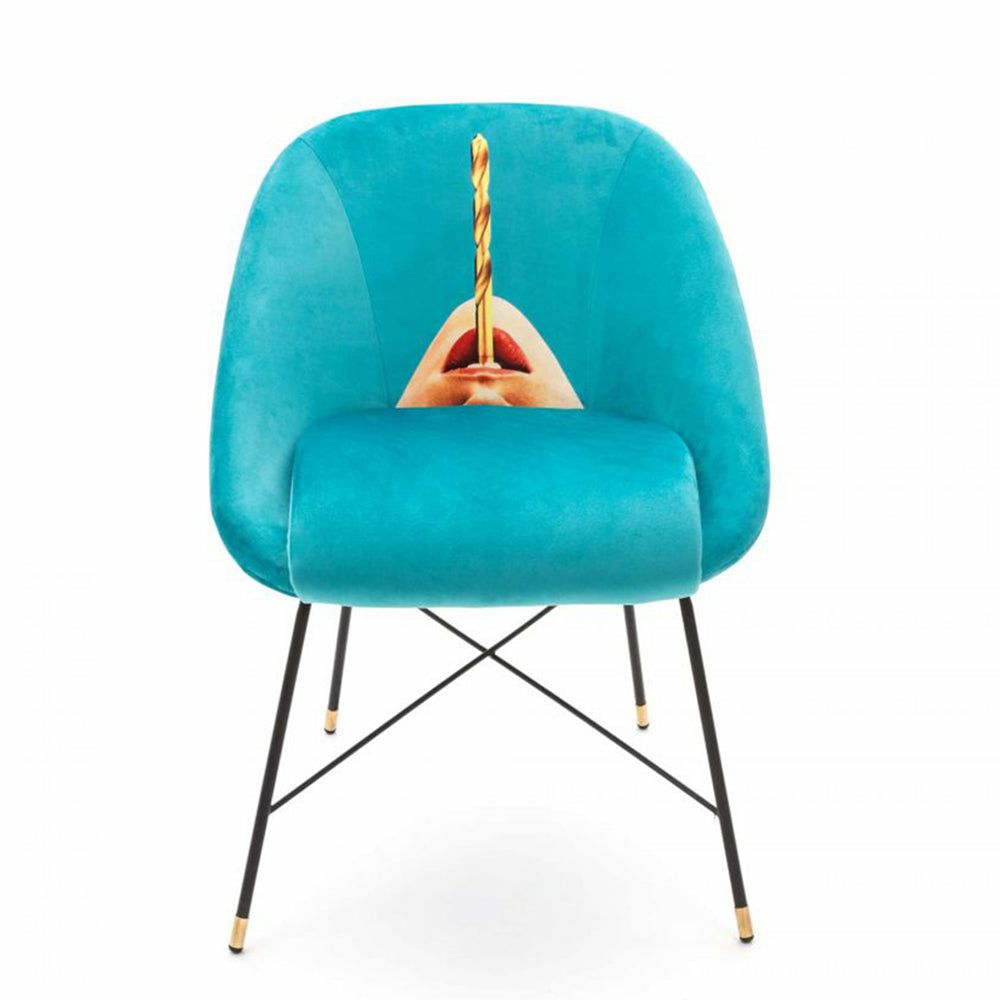 Chairs & Dining Chairs | Drill Chair Turquoise-Blue Chairs & Dining Chairs Chairs & Dining Chairs