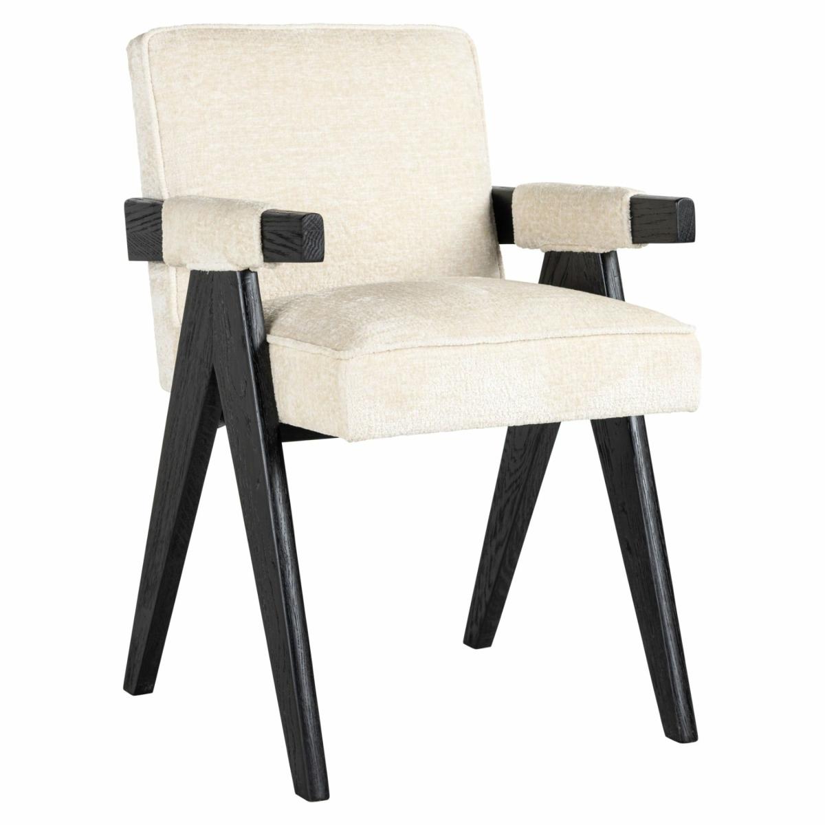 Chairs & Dining Chairs | Upholstered Armchair Cooper In White Chairs & Dining Chairs Chairs & Dining Chairs