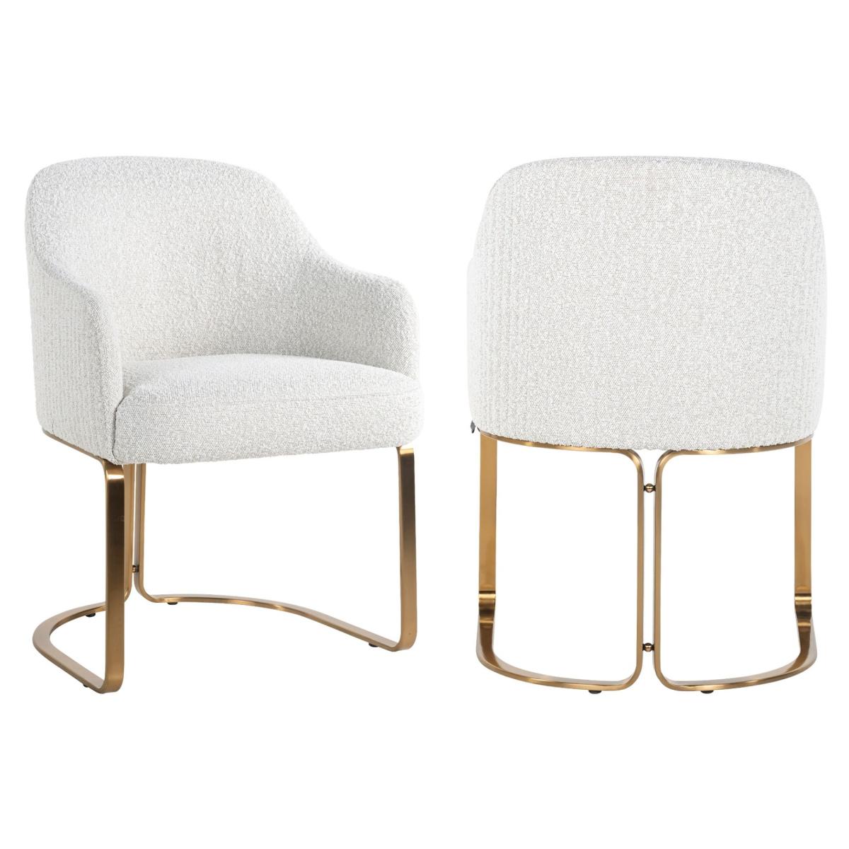 Chairs & Dining Chairs | Upholstered Chair Hadley In White Chairs & Dining Chairs Chairs & Dining Chairs