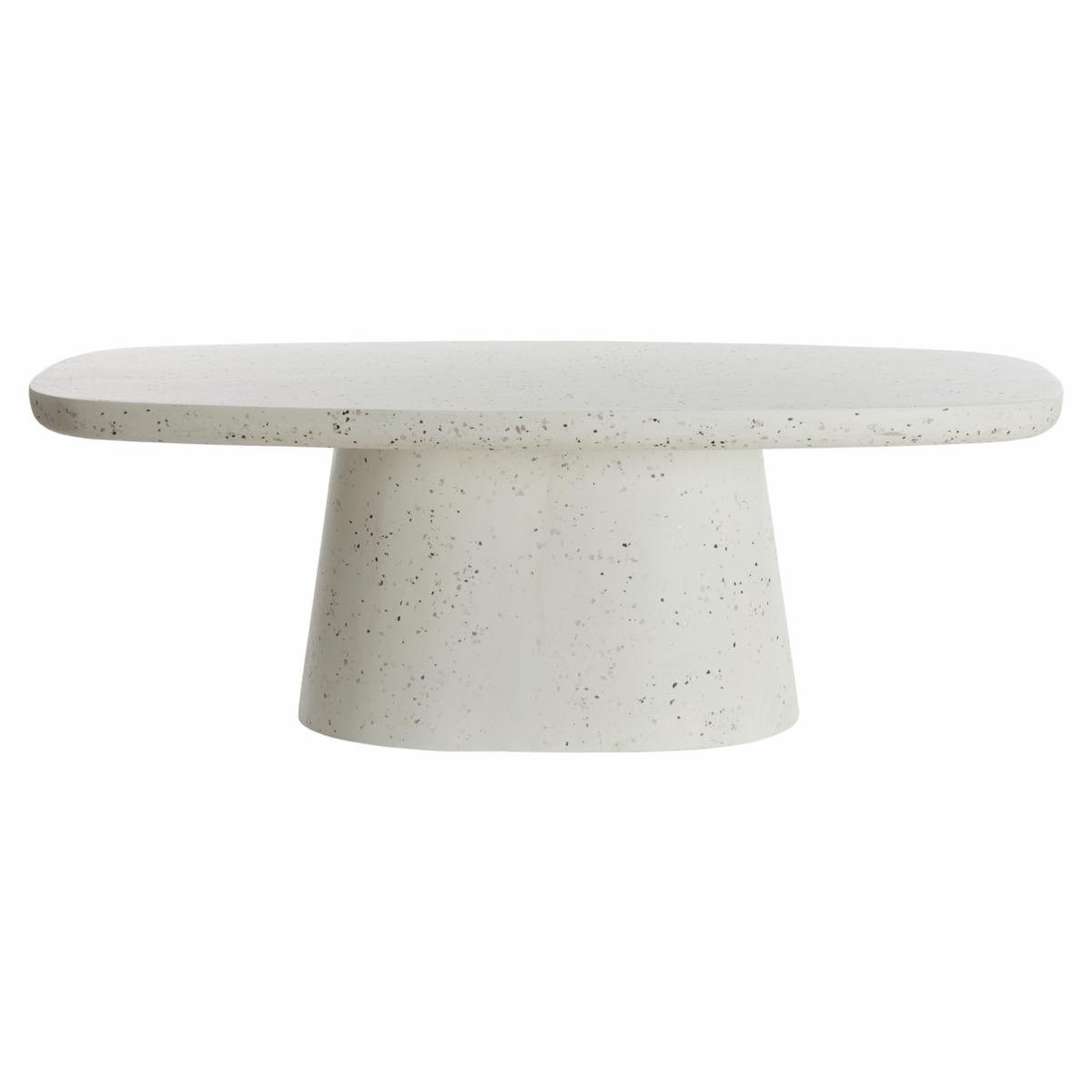 Coffee tables | Coffee Table Hamura Terrazzo, White 120X70X42Cm Coffee tables Coffee tables