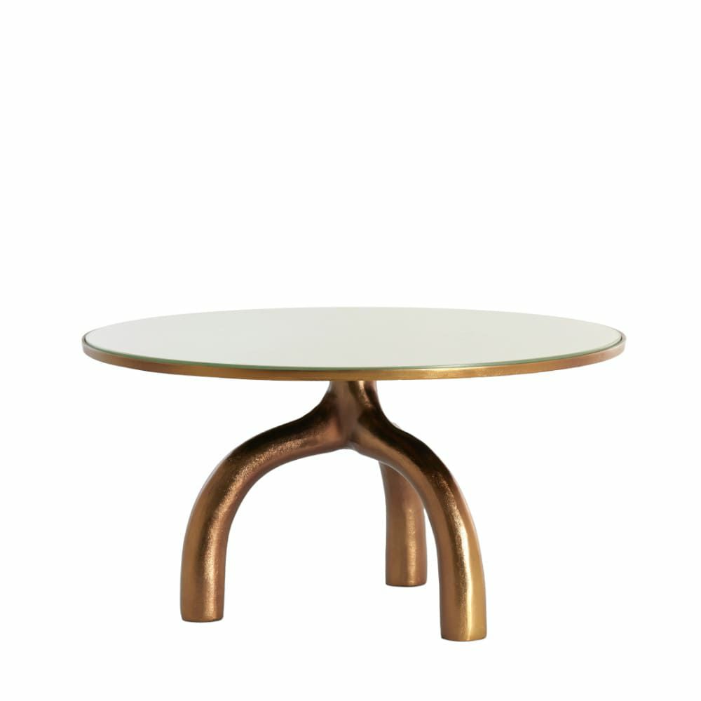 Coffee tables | Coffee Table Mello Brown Bronze Ø76X40Cm Coffee tables Coffee tables