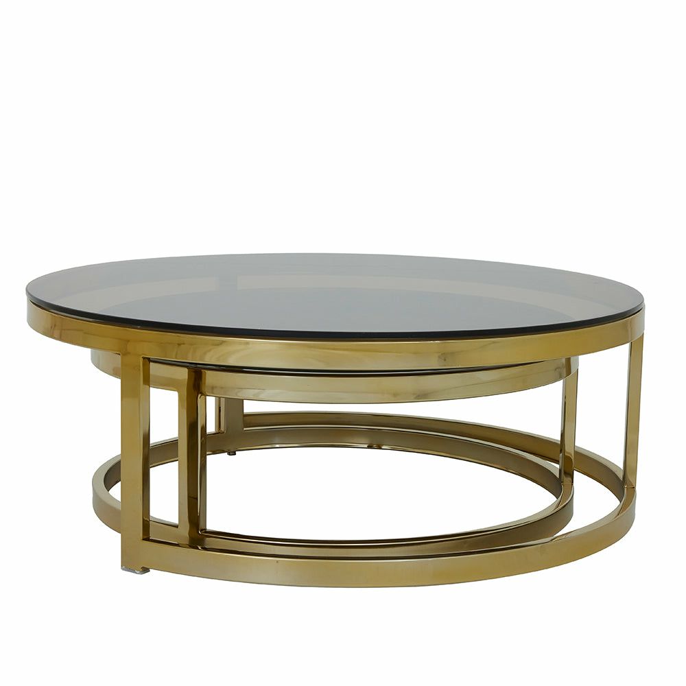 Coffee tables | Coffee Table Milagro Set Of 2 Bronze Coffee tables Coffee tables