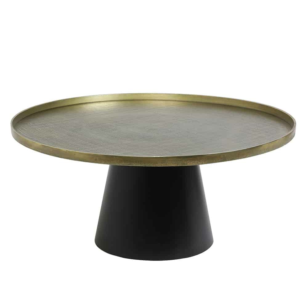 Coffee tables | Coffee Table Popeta Antique Bronze Ø75X35Cm Coffee tables Coffee tables