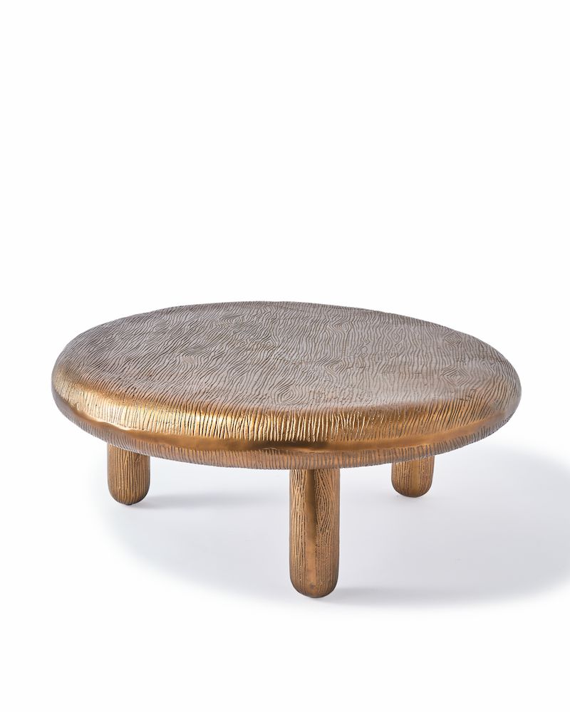 Coffee tables | Thick Disk Coffee Table In Copper Coffee tables Coffee tables