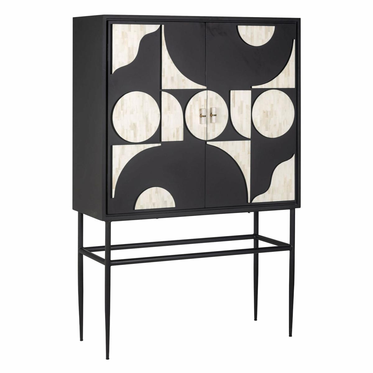 Console tables & dressers | Shelf Highboard Mendoza Black/White Console tables & dressers Console tables & dressers