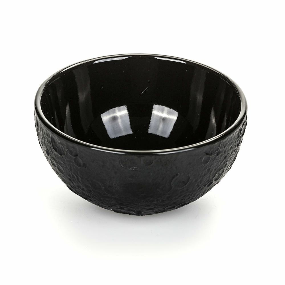 Dishes & glasses | Bowl Cosmic Lunar Black Ø14X7Cm Dishes & glasses Dishes & glasses