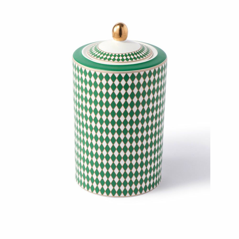 Dishes & glasses | Ceramic Jar Chess Jar High Green Dishes & glasses Dishes & glasses