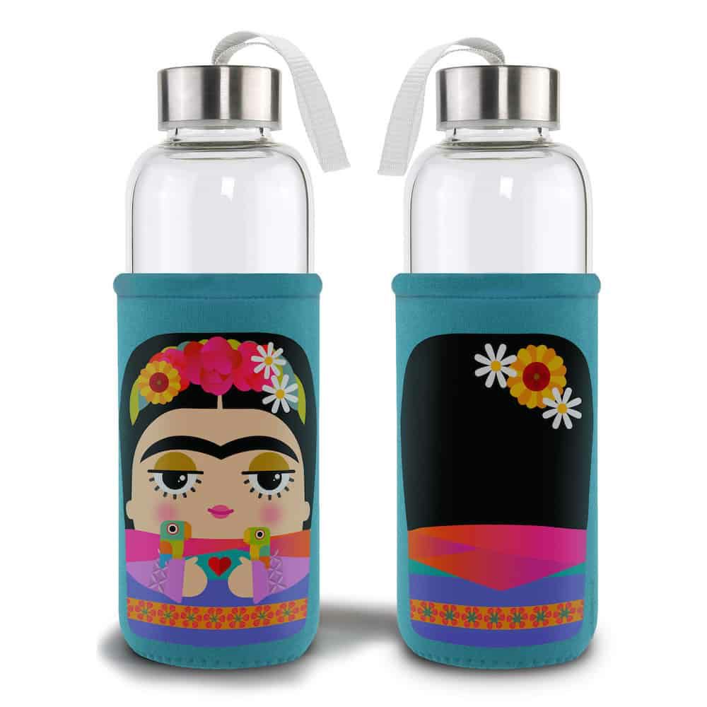 Dishes & glasses | Drinking Bottle – Botella Frida Karlo 500 Ml Dishes & glasses Dishes & glasses