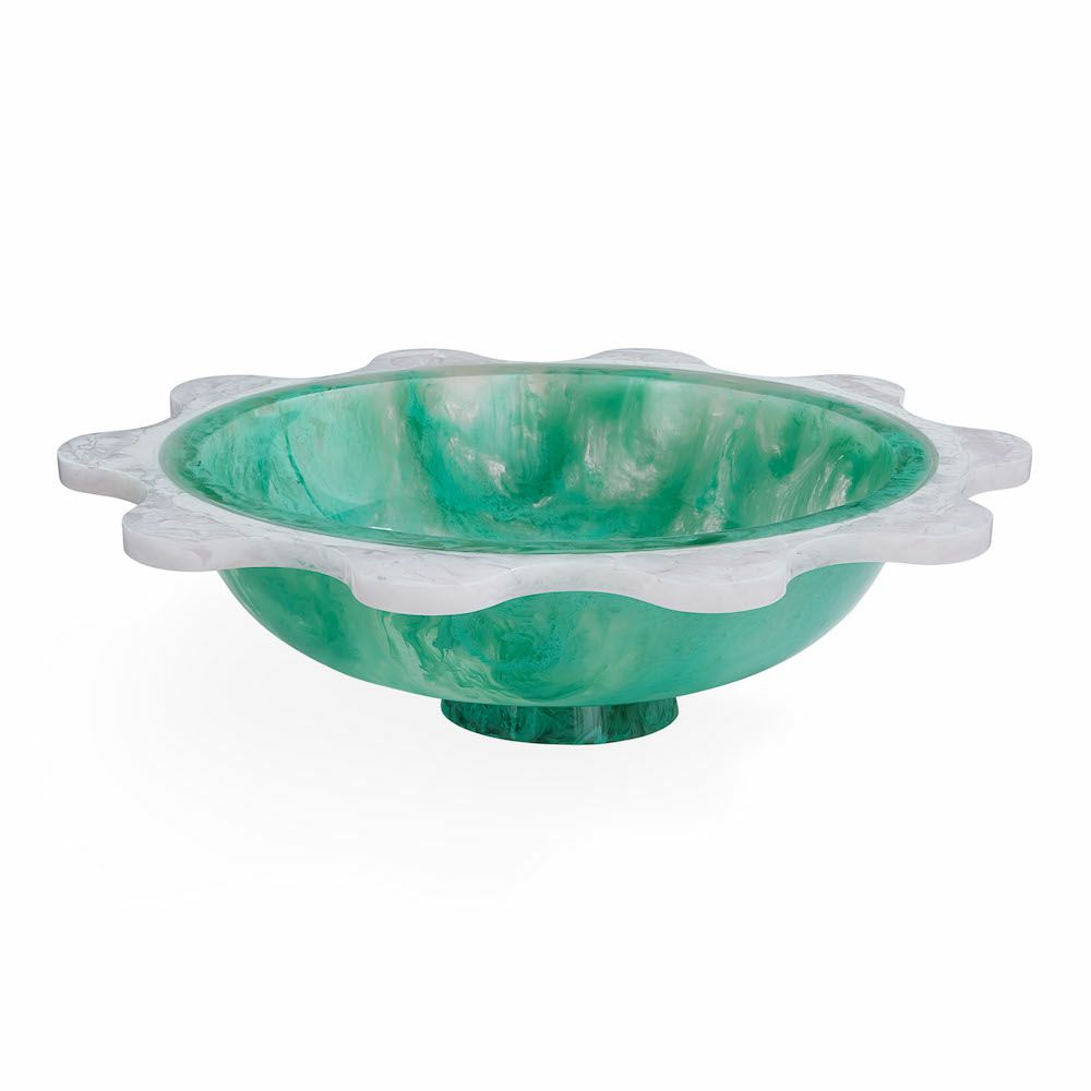 Dishes & glasses | Mustique Ripple Bowl Celadon White Dishes & glasses Dishes & glasses