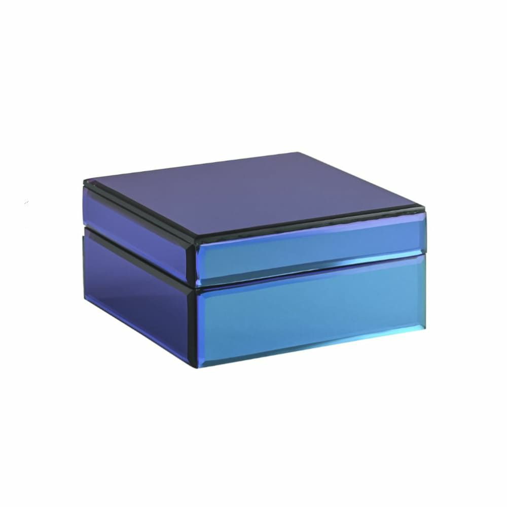 Jewelry boxes & jewelry boxes | Jewelry Box Miroir S Blue 16.5X8X16.5Cm Home Accessories Jewelry boxes & jewelry boxes