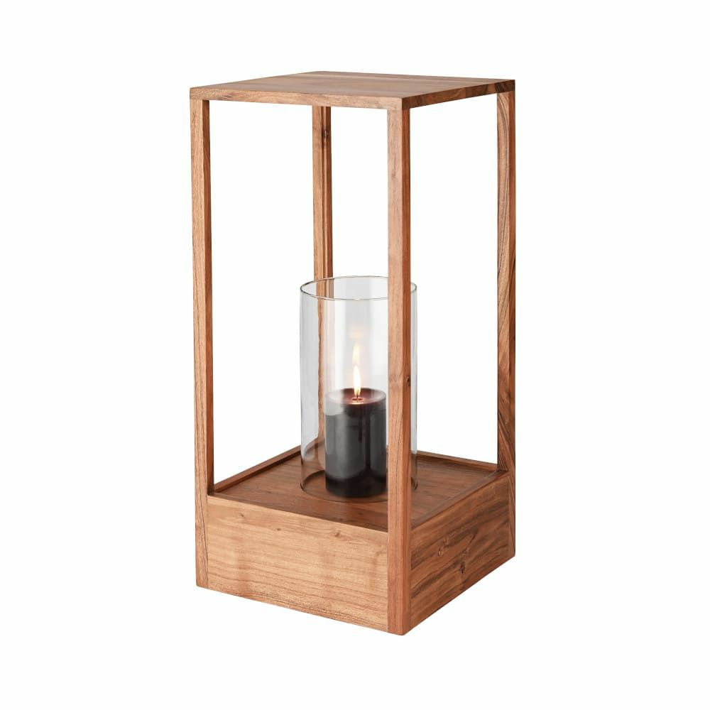 Lanterns & lanterns | Lantern Bento Acacia Wood, 30X63X30Cm Home Accessories Lanterns & lanterns