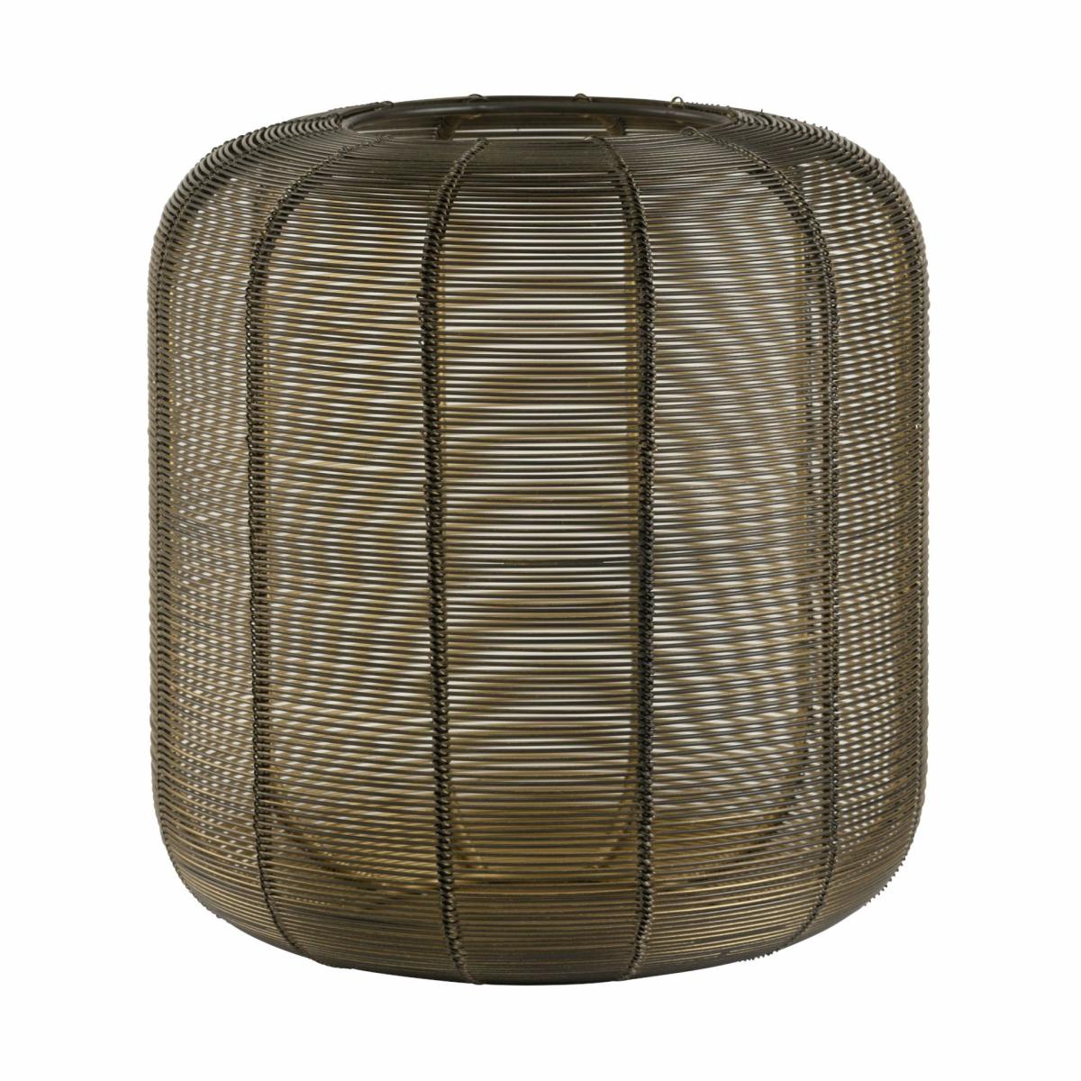 Lanterns & lanterns | Lantern Knokke Black/Gold 28X27,5X28 Cm Home Accessories Lanterns & lanterns