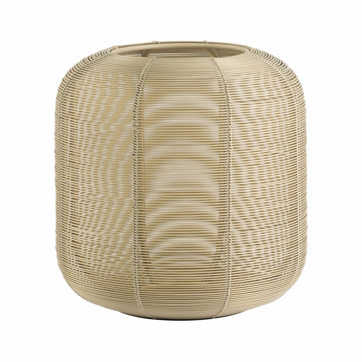 Lanterns & lanterns | Lantern Knokke Sandstone/Gold 21X21.5X21 Cm Home Accessories Lanterns & lanterns