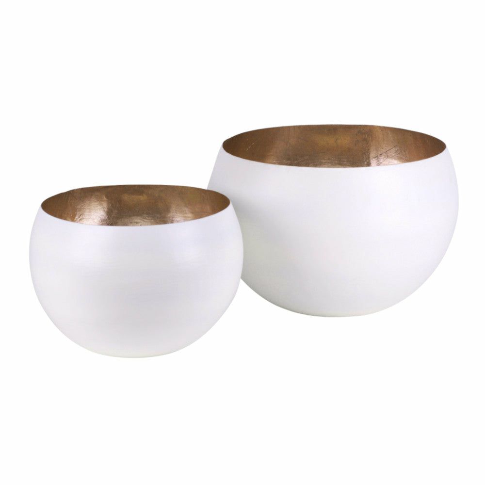 Lanterns & lanterns | Lantern Madras Xl Set Of 2 Gold, White Home Accessories Lanterns & lanterns