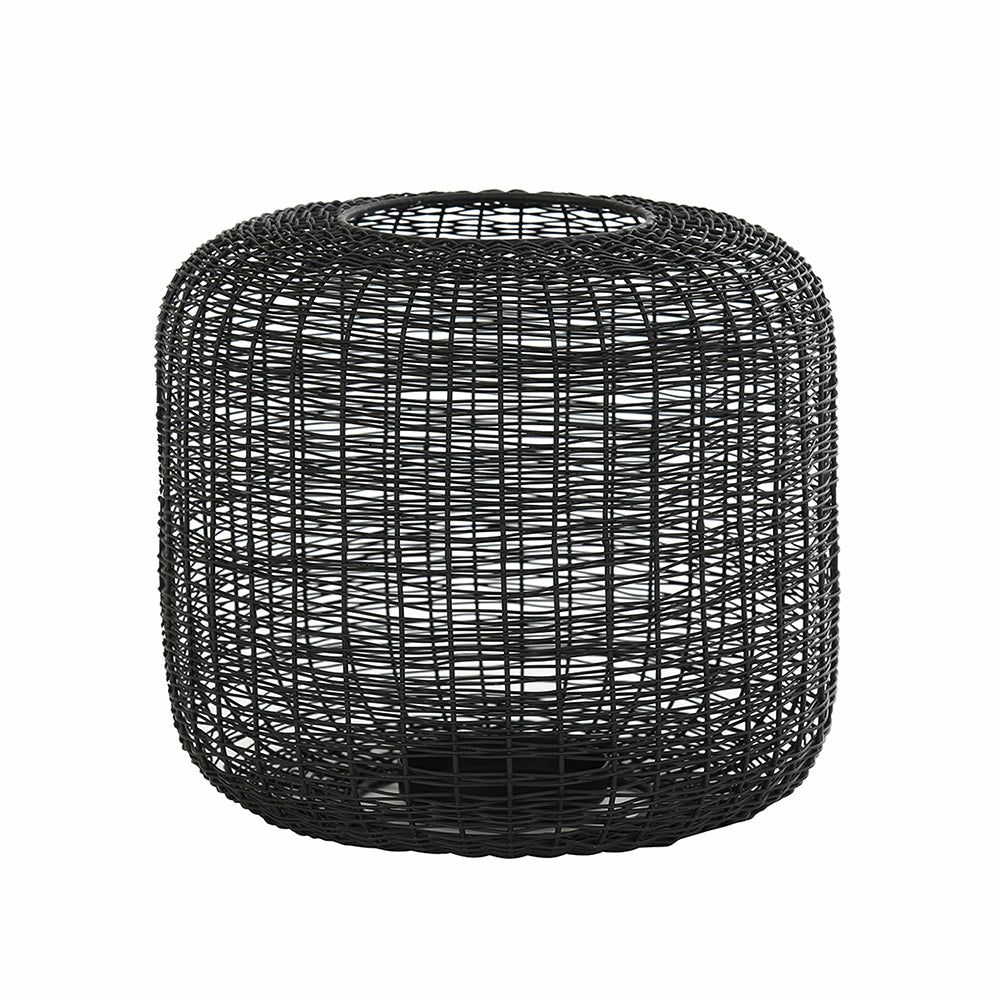 Lanterns & lanterns | Lantern Skoop Matt Black Ø19X17 Cm Home Accessories Lanterns & lanterns