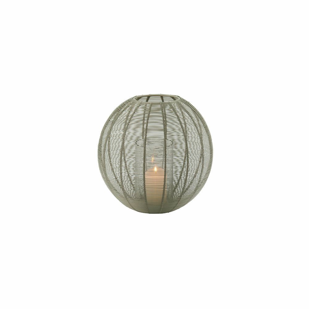 Lanterns & lanterns | Round Lantern Knokke – Light Gray Ø30 Cm Home Accessories Lanterns & lanterns