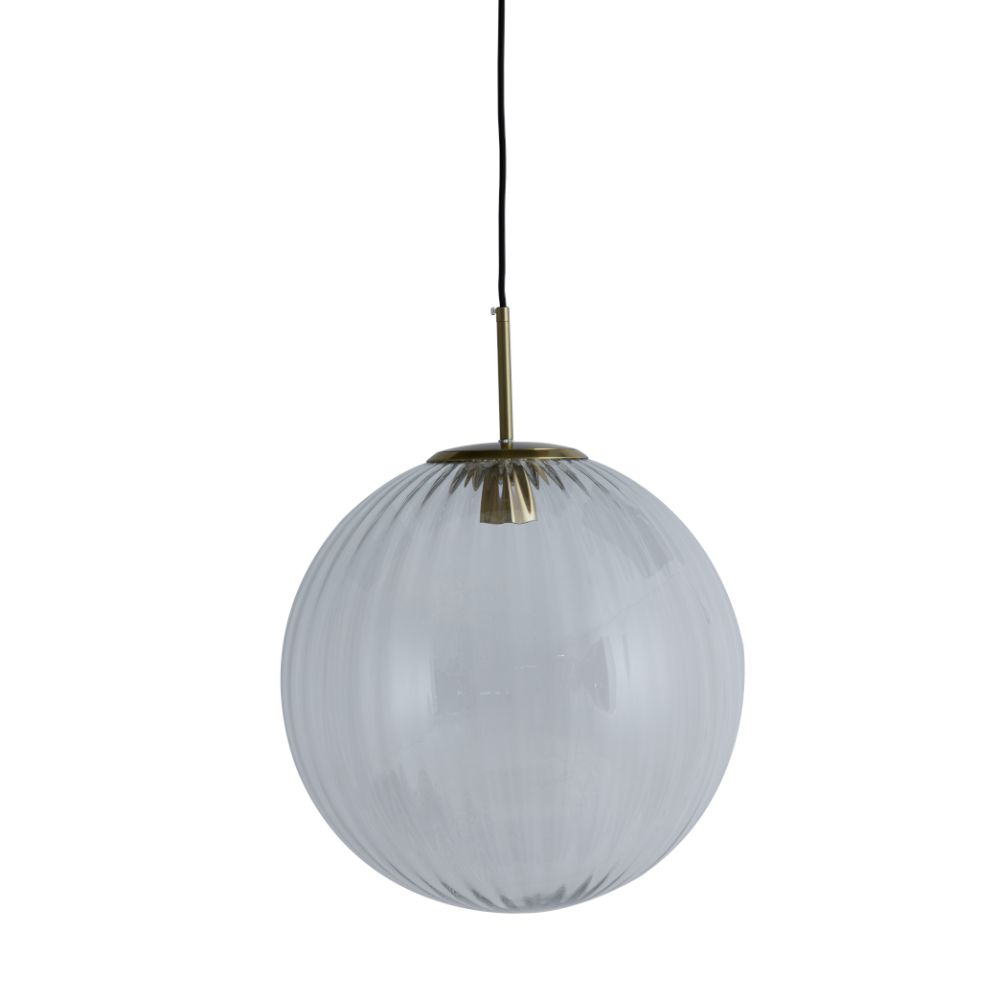 Pendant lights & hanging lights | Magdala Hanging Light Ø40 Cm Light Gray + Gold Lamps & Lights Pendant lights & hanging lights