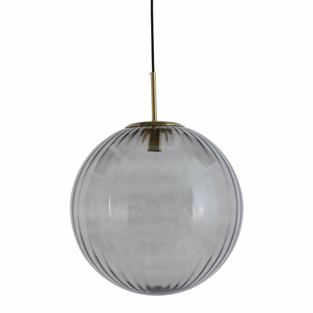 Pendant lights & hanging lights | Magdala Hanging Light Ø48 Cm Light Gray + Gold Lamps & Lights Pendant lights & hanging lights