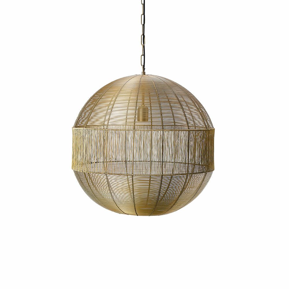 Pendant lights & hanging lights | Pilka Hanging Lamp Light Gold Ø35X38Cm Lamps & Lights Pendant lights & hanging lights