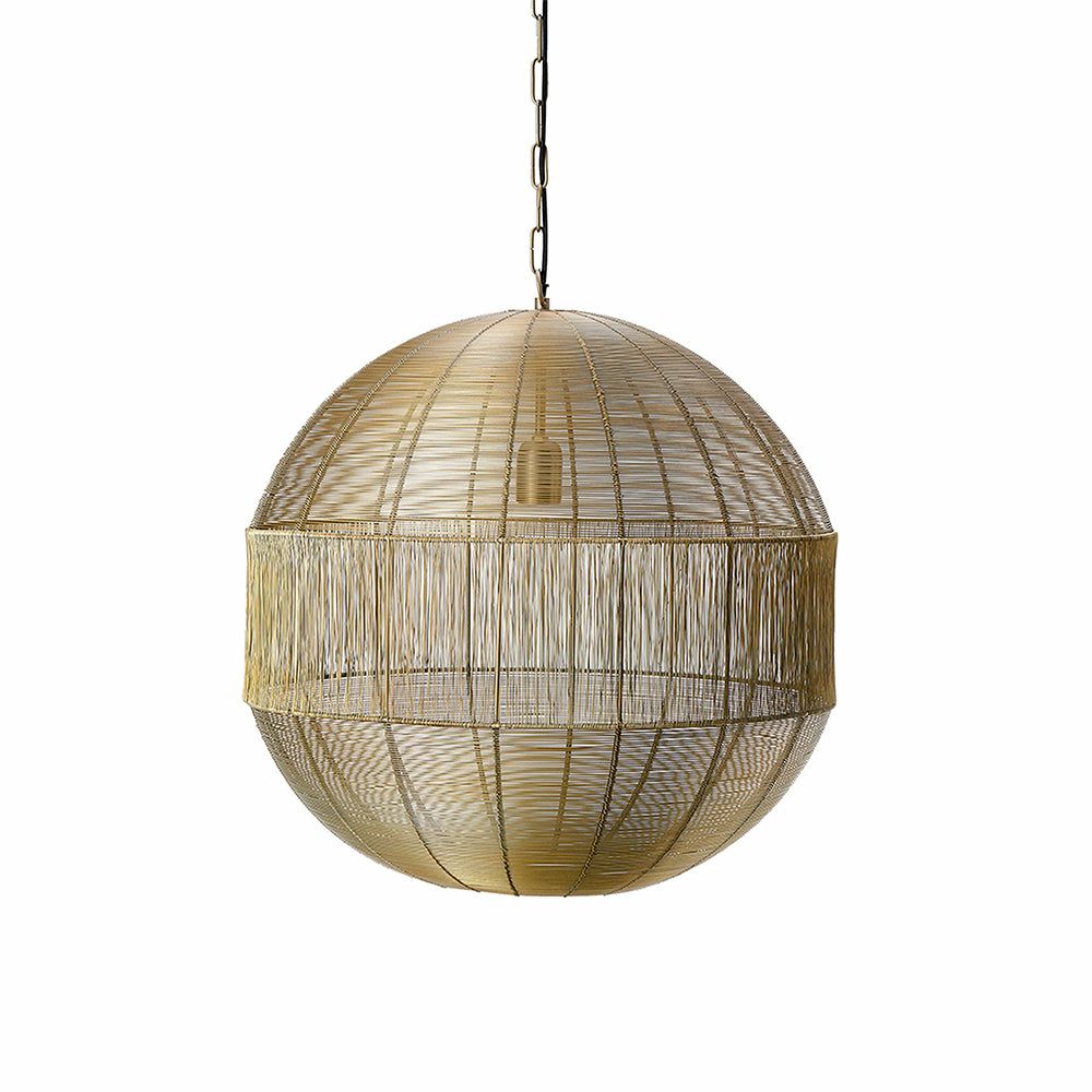 Pendant lights & hanging lights | Pilka Hanging Lamp Light Gold Ø45X47Cm Lamps & Lights Pendant lights & hanging lights