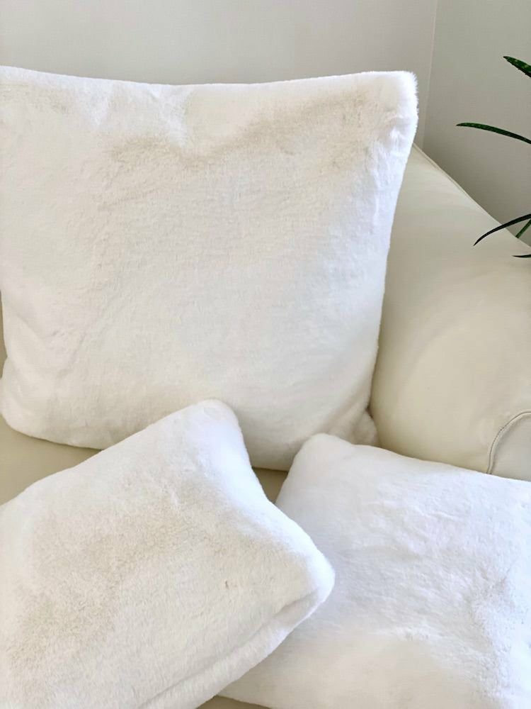 Pillow | Cushion ‘Ermelin’ White Home Accessories Pillow