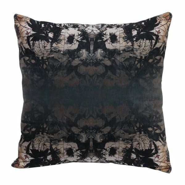 Pillow | Cushion Rorschach Velvet Green Home Accessories Pillow