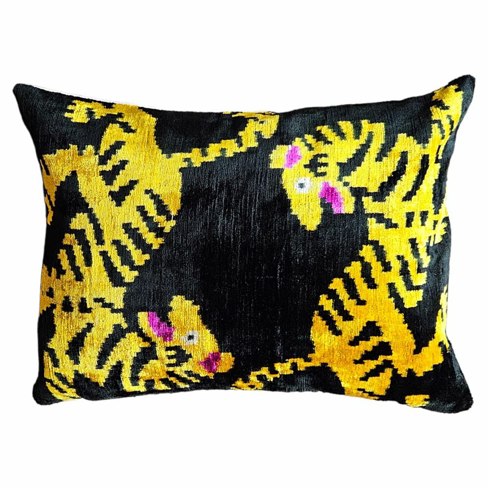 Pillow | Cushion Tiger Silk Velvet 40X60Cm Home Accessories Pillow