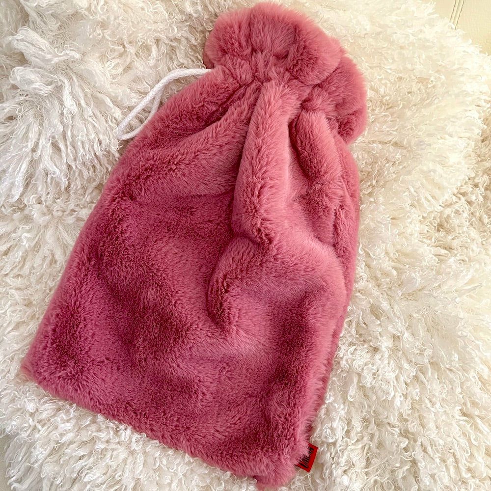 Pillow | Hot Water Bottle Carma Tender Fur, Pink Home Accessories Pillow